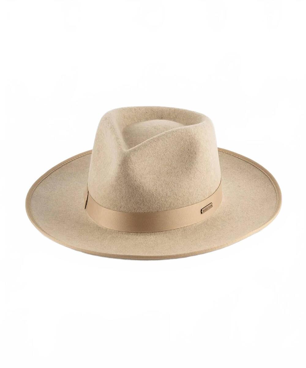 NEW GIGI PIP women's monroe rancher fedora hat in oatmeal